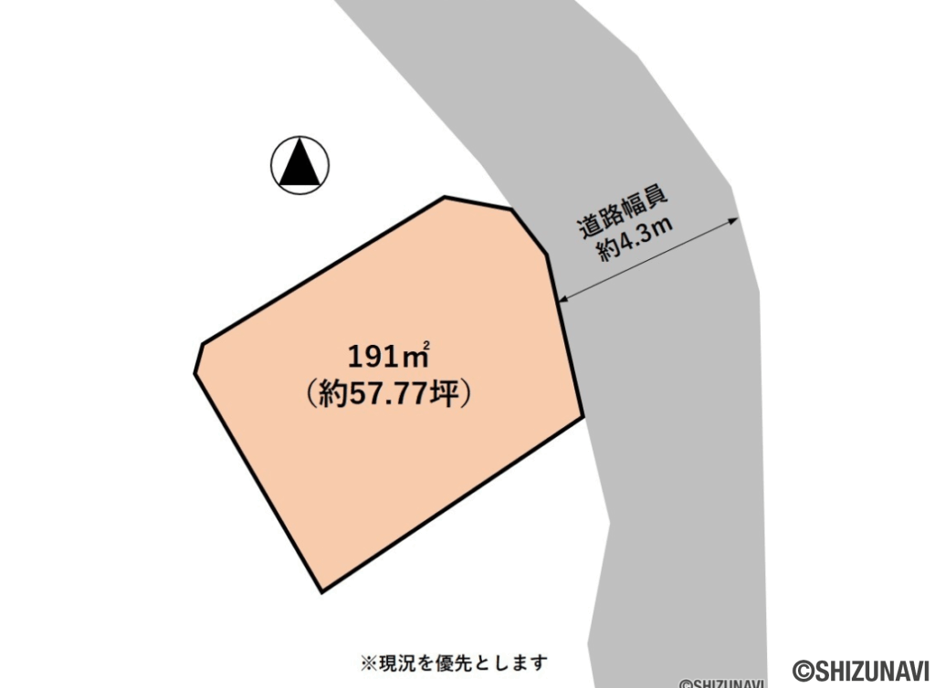 菊川市東横地　売土地の画像