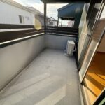 2階南側洋室のバルコニーです。