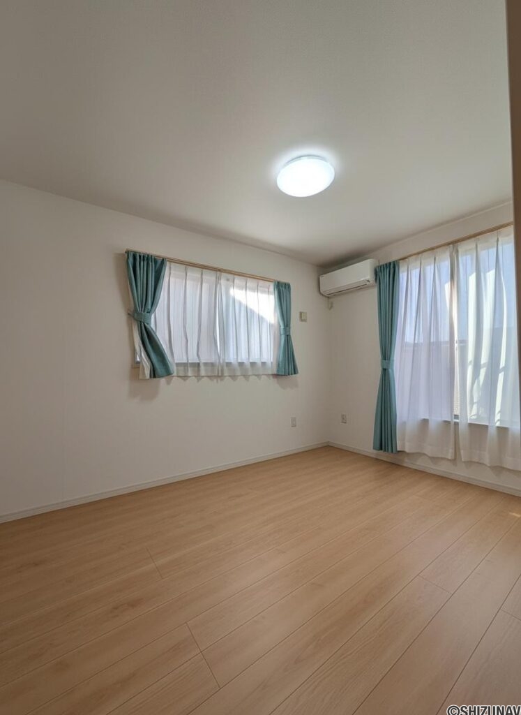 2階洋室③：6帖。2面の採光により開放感ある雰囲気のお部屋です！