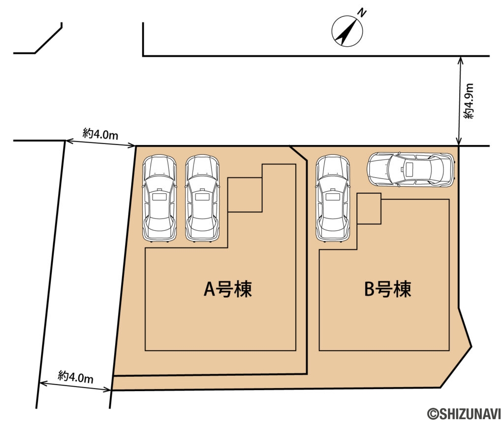 葵区上足洗7期_区画図