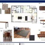 【C棟】統一感の中に個性が光る、上質モダンの家落ち着いたブラックを基調に、ダークブラウンの木目を組み合わせた外観が特徴。重厚感のあるカラーリングにより落ち着いた印象を与えつつ、素材の質感と陰影が建物全体に奥行きを生み出します。