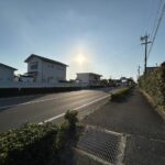 【南側前面道路】