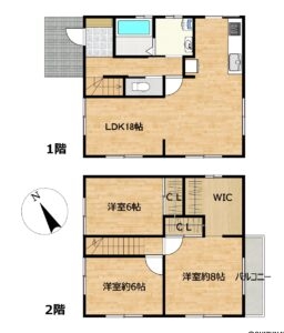 【リフォーム後間取り図（予定）】
