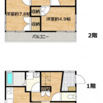【リフォーム予定／間取り】収納箇所がしっかりとれている４LDK住宅です。