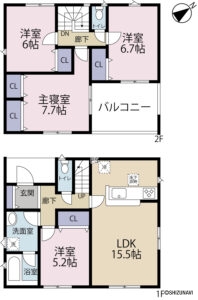【2026.1月完成予定】富士市今泉第29【全3棟】2号棟の物件画像