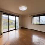 床暖房付きのリビングです。寒い冬でも温かく過ごすことができます。