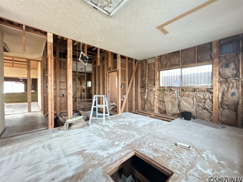 【リフォーム中/リビング】