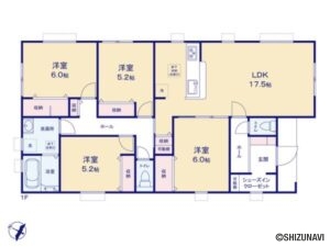 リーブルガーデン吉田町住吉7期　2025年12月完成予定　平屋住宅の物件画像
