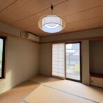 一階の和室です。こちらも日光がよく差し込みます。