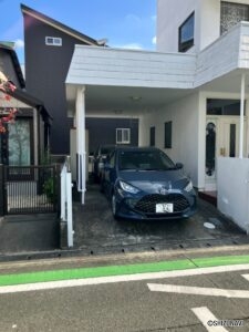 北側隣地の境界