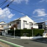 敷地全体南西角地です。