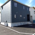 1号棟 物件東側からの写真です。