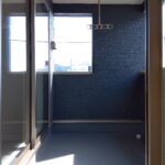 1号棟 2階バルコニーの写真です。