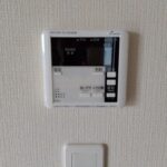 2号棟 1階給湯器の写真です。