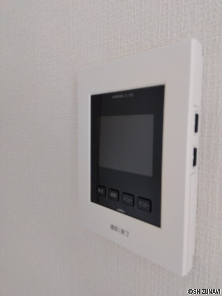 2号棟 1階モニタ付きインターホンの写真です。