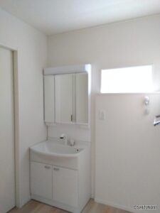 1階 洗面所の写真です。