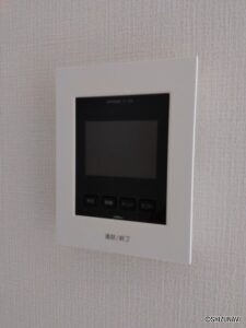 1階 モニタ付きインターフォンの写真です。
