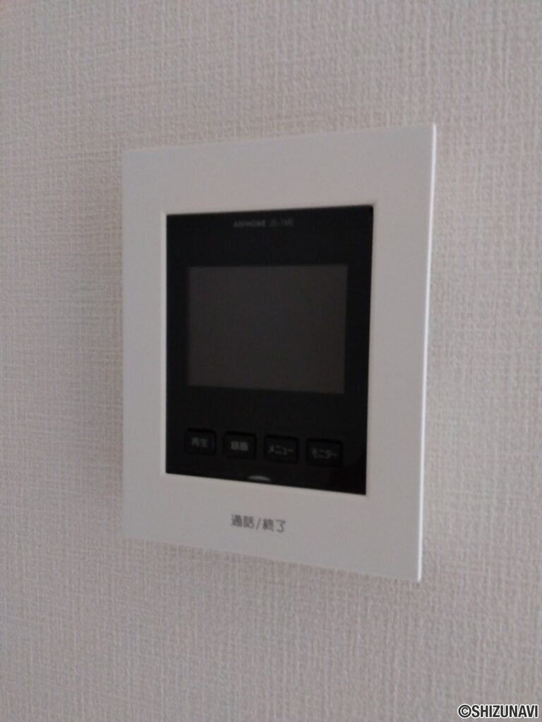 1階 モニタ付きインターフォンの写真です。