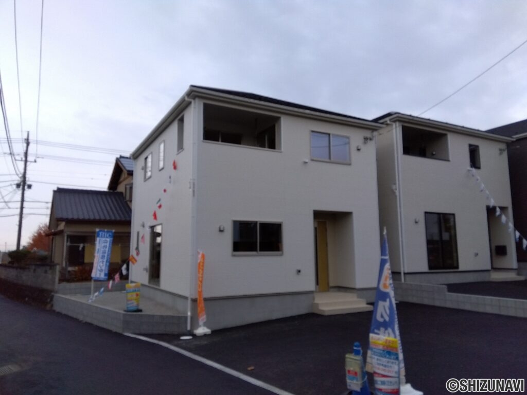 1号棟 南西側からの写真です。