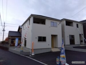 1号棟 南西側からの写真です。
