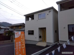 1号棟 南東側からの写真です。