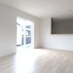 1号棟 1階リビングの写真です。