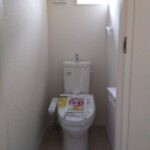 1号棟 1階トイレの写真です。