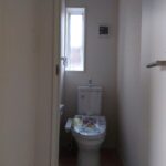 1号棟 2階トイレの写真です。