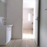 1階 洗面所の写真です。