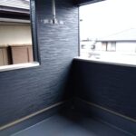 2階 バルコニーの写真です。