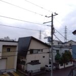 2階 バルコニーからの風景の写真です。