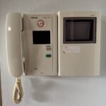 モニター付きインターホン　