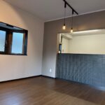 出窓のあるリビングです