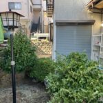 南側の庭部分です。