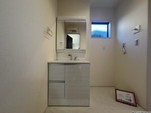 葵区　新築　洗面所