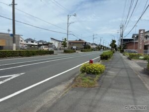 前面道路