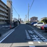 【北側前面道路】