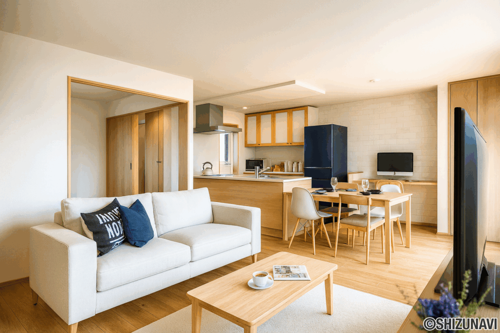 【B棟】LDKイメージパース