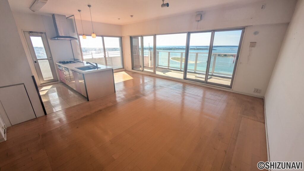 【仲介手数料無料】ル・シェモア弁天島 13階1306号室　4LDK 高層階角部屋の画像