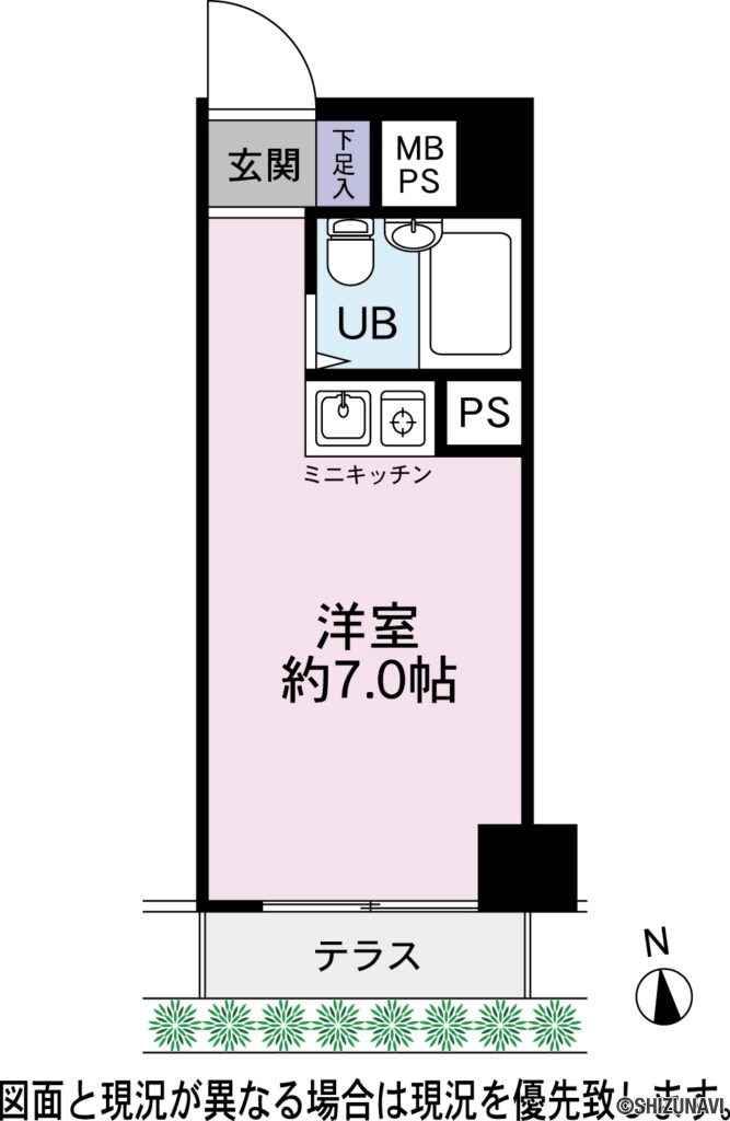 間取り図になります。