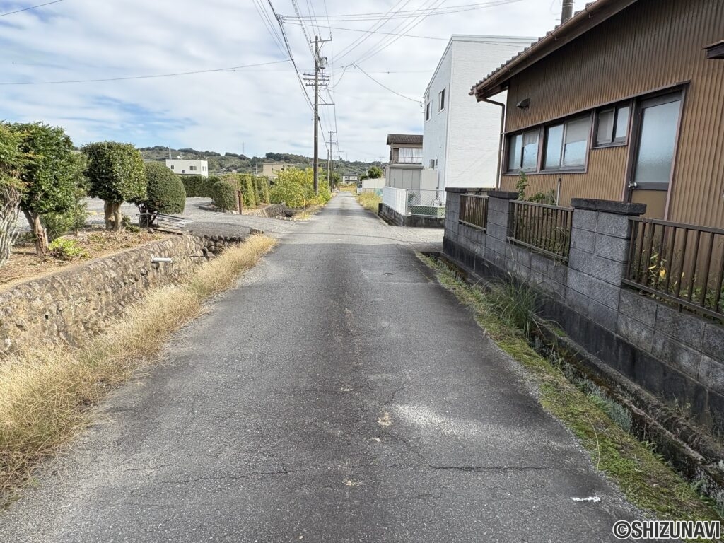 前面道路