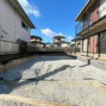 【リフォーム中／駐車場】駐車場は勾配の是正を行っています。