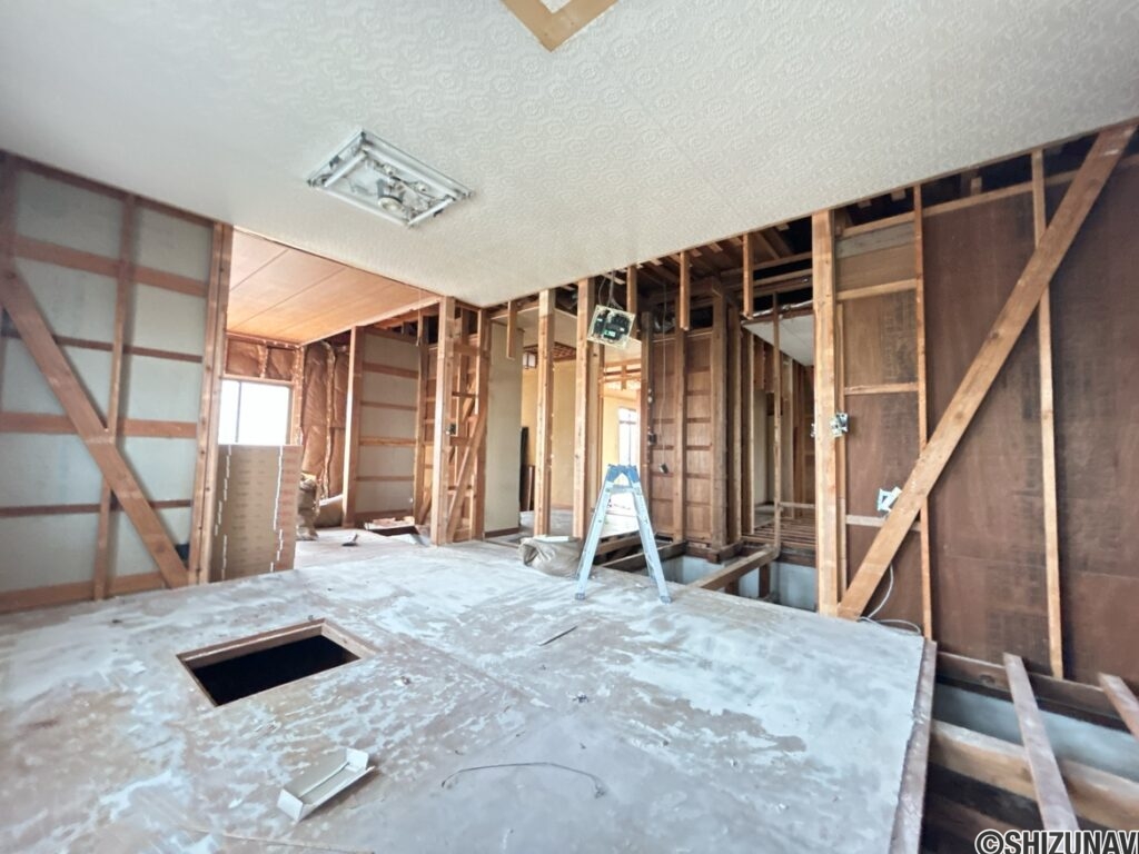 【リフォーム中/リビング】別角度