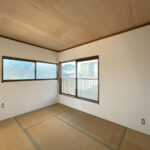 【リフォーム中／2階和室】2階和室は、畳の表替え、壁と天井のクロス張替、照明の交換を行う予定です。