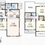 1号棟　間取り図