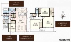 1号棟間取り図