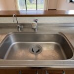 シンクです。カートリッジを交換すれば浄水器も利用できます。