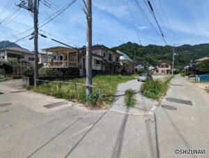 伊豆の国市長岡　約264坪の売り土地の物件画像