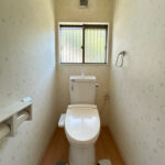 【リフォーム前／トイレ】トイレはクリーニングを行う予定です。