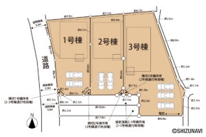 伊豆の国市三福 1号棟・2号棟の物件画像